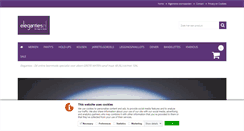 Desktop Screenshot of eleganties.nl